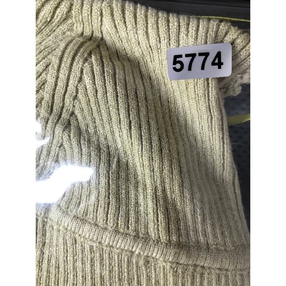 Pacsun LA Hearts Hanna Tank Top Ribbed V-Neck Cropped Olive Green NWT Medium - Picture 7 of 7